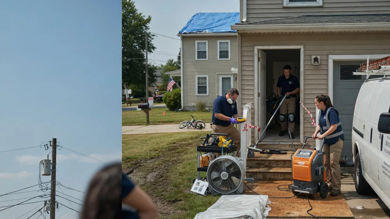Water Damage Repair in Harvey, IA near me